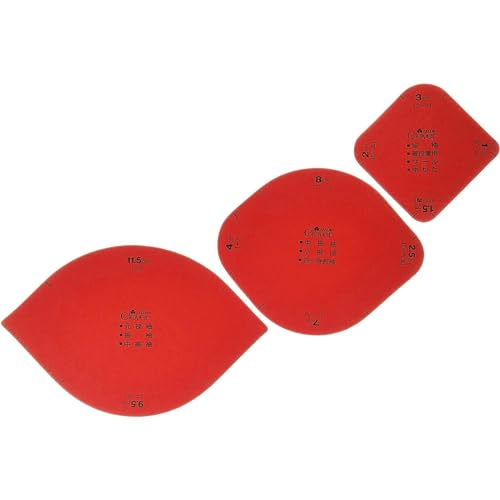 Set of 3 Clover sleeve rounded shape (japan import)