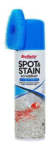 Rug Doctor Spot and Stain Scrubber Multi-Purpose Formula; Deep Cleaning Foam Removes Tough Stains; Ideal for Quick Cleanup of Spots & Spills; Fabric-Safe Scrub Brush, CRI Certified
