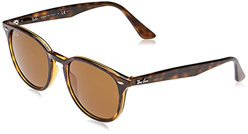 Ray-Ban RB4259 Round Sunglasses, Light Havana/Dark Brown, 51 mm