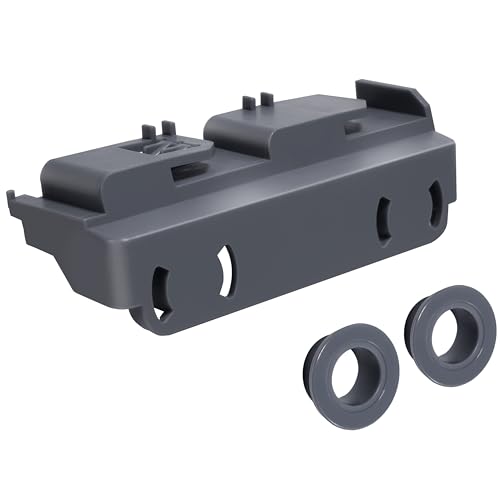 WD28X27241 Dishwasher Rack Carrier and Roller Kit Replaces WD12X10438 WD12X10439 WD12X10446 WD12X10447, Compatible with ge dishwasher GDT550HGD0WW, GDT550HGD1BB, GDT550HGD1WW, GDT550HGD2BB