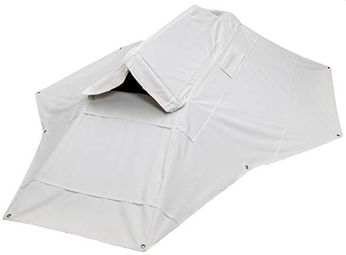 ALPS OutdoorZ Zero-Gravity Blind Snow Cover - UV-Reflective Hunting Blind Cover for Zero Gravity Layout Blind, with Stubble Straps for Concealment and Flag Door Ports, White