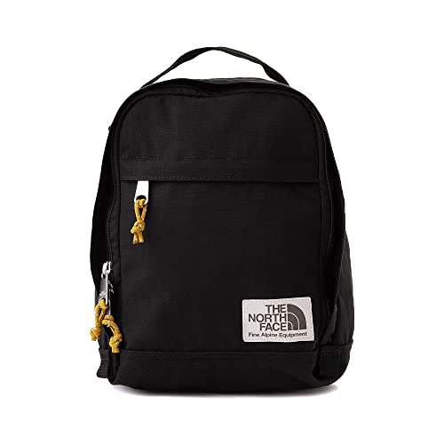 THE NORTH FACE Berkeley Mini Backpack, TNF Black/Mineral Gold, One Size