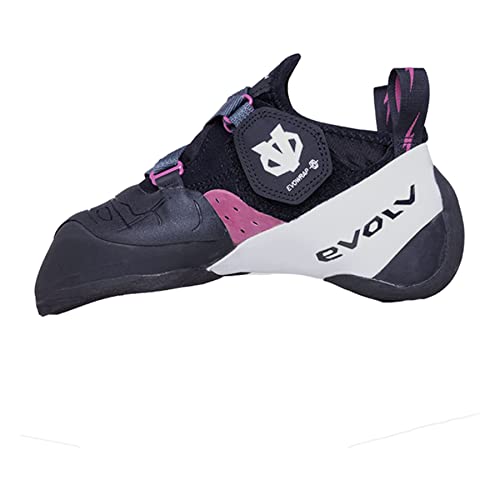 EVOLV Shaman Pro LV Climbing Shoe - Women's Black/Beet Red 8.5