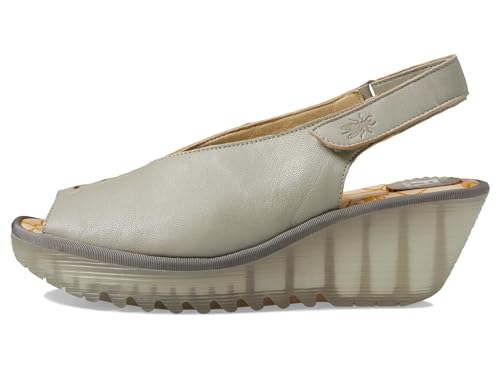 FLY London YEAY387FLY Silver Borgogna EU 36 (US Women's 5.5-6) M