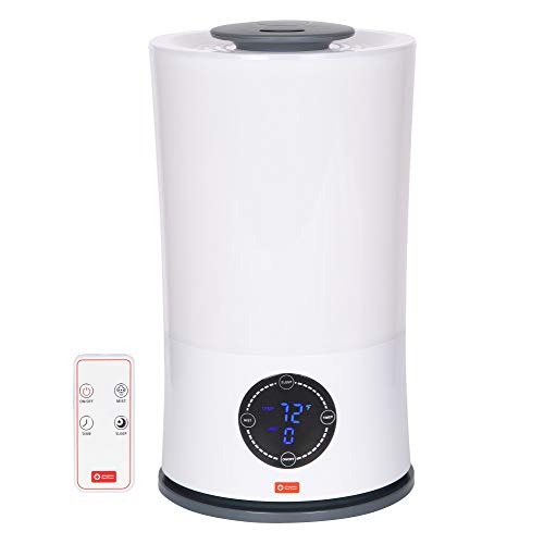 The First Years American Red Cross Remote Control Ultrasonic Humidifier, White