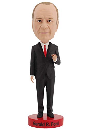 Royal Bobbles Gerald Ford Bobblehead, Premium Polyresin Lifelike Figure, Unique Serial Number, Exquisite Detail