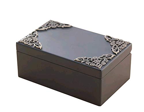 Anakin.jerry Black Vintage Rectangle Music Jewelry Box : ELFEN LIED - Lilium theme (soundtrack)