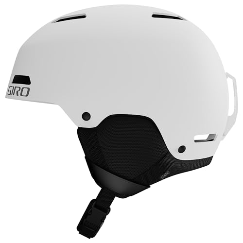 Giro Ledge Ski Helmet - Snowboard Helmet for Men, Women & Youth - Matte White - Size M (55.5-59cm)