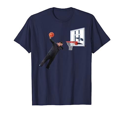 Dunking Dabbing Kim Jong Un North Korea Basketball T-Shirt