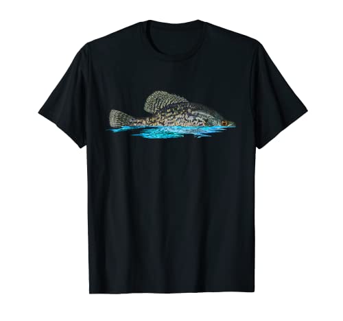 Fishing for Crappie Fish Graphic Art Crappie Fisherman T-Shirt