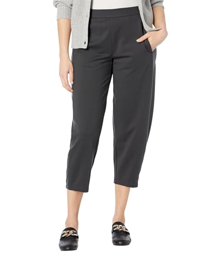 Eileen Fisher Petite Lantern Ankle Pants Graphite PS (6P-8P)