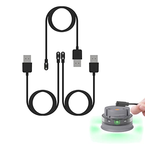 Bshirmay Compatible with HidrateSpark PRO Tumbler,HidrateSpark PRO,HidrateSpark PRO Steel Smart Water Bottle Chargers Charging Cable Accessories 3pcs Black