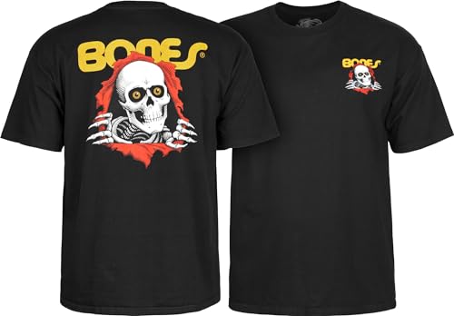 Powell Peralta Ripper T-Shirt, Black, 2XL