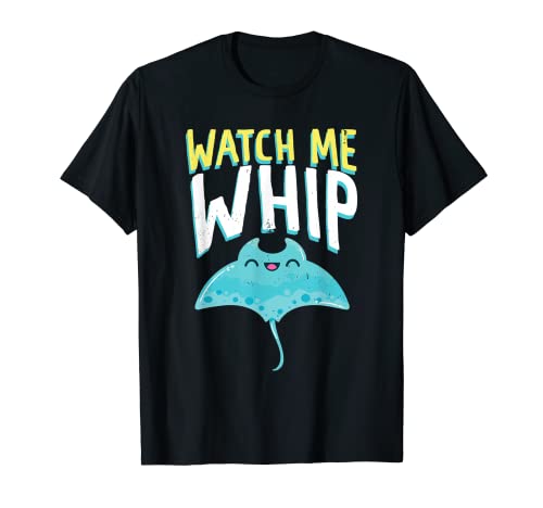 Watches Me Whip Ocean Sea Sting Rays T-Shirt