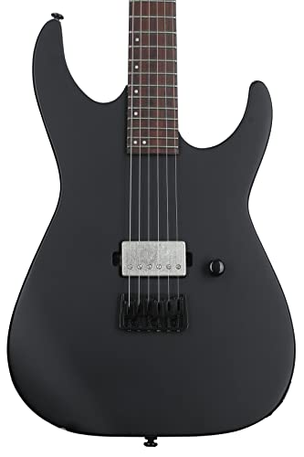 ESP LTD M-201 HT Electric Guitar - Black Satin