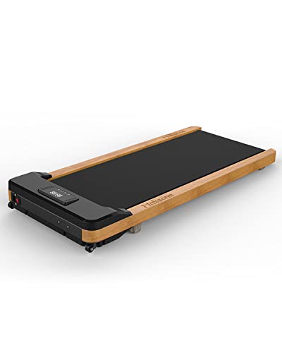 Maksone Under Desk Treadmill, Expert of Wooden Walking Pad, Walking Jogging Machine with Remote Control, Installation-Free