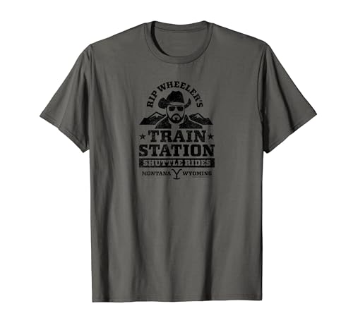 Yellowstone RIP Wheelers Train Station Short Sleeve T-Shirt
