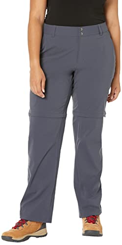 Columbia Women's Petite Saturday Trail II Convertible Pant, India Ink, 8 Short