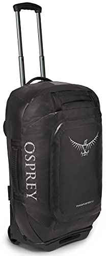 Osprey Transporter 60L Wheeled Travel Duffel Bag, Black