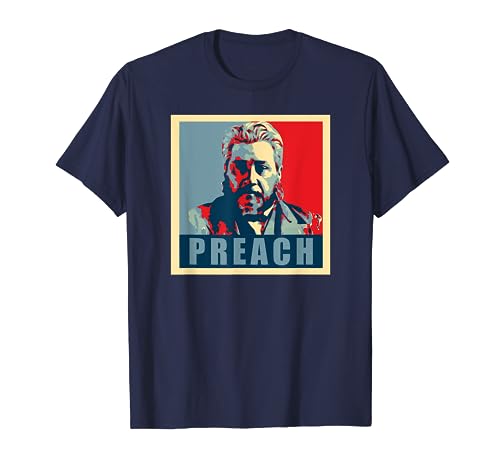 Charles Spurgeon PREACH (with motivational quote on back) T-Shirt