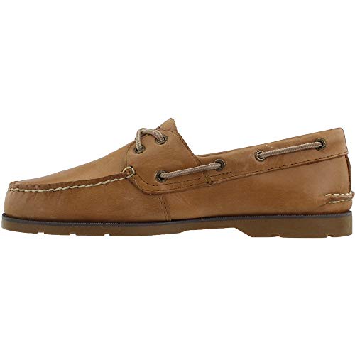 Sperry Mens Leeward 2-Eye Boat Shoe, Sahara, 11