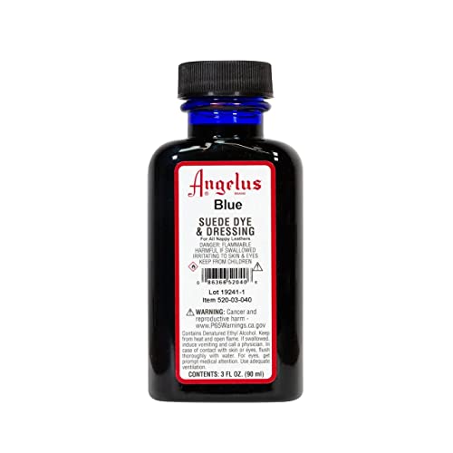 Angelus Suede Dye, 3 oz, Blue