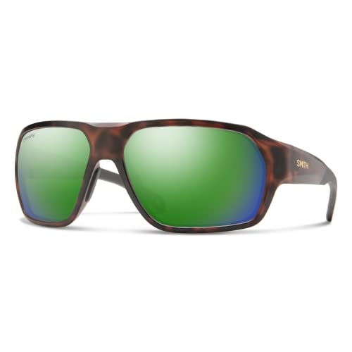 Smith Deckboss Sport & Performance Sunglasses - Matte Tortoise | Chromapop Polarized Green Mirror