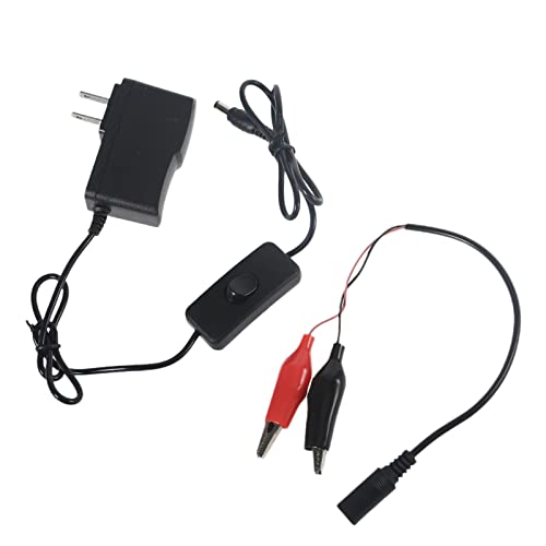 Cherjoury 100-240V to for DC 1.5V 1A Power Supply with Switch LR3 LR6 LR14 LR20 Battery Eliminator Replace 1pc 1.5V AA AAA C D Bat,Adapters