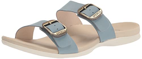 Spenco Women's Crista Slide Sandal, Blue Fog, 11