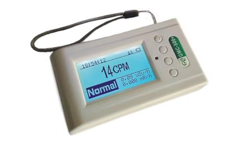 GQ GMC-500Plus Geiger Counter Nuclear Radiation Detector Monitor Dosimeter, White