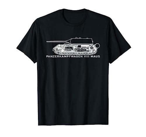 Panzer VIII Maus German WW2 Tank Tshirt Gift
