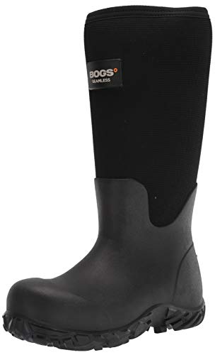 Bogs Men's Workman 17-Inch Composite Toe Rainboot Rain Boot, Black, 11