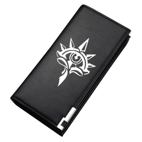 WANHONGYUE NieR:Automata Game Artificial Leather Wallet Bifold Money Bag Slim Credit Card Holder 2 / C
