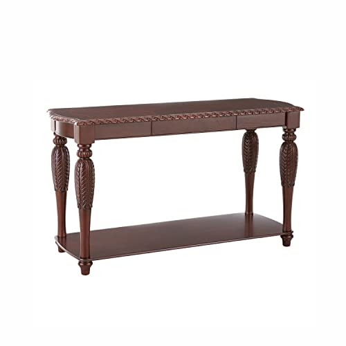 Steve Silver Company Antoinette Sofa Table, Brown