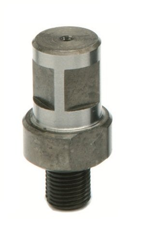G&J Hall Tools 18Y170 Powerbor Weldon Chuck Adaptor, 1/2'-20 UN Thread Fitting, 3/4' Arbor, for All Electromagnetic Drilling Systems