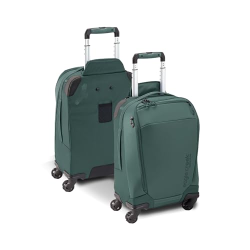 eagle creek Tarmac XE 4-Wheel Carry On Luggage with Heavy Duty Wheel Housing, Durable Puncture-Resistant Lockable Zippers, and Organizer Compartments, Arctic Seagreen