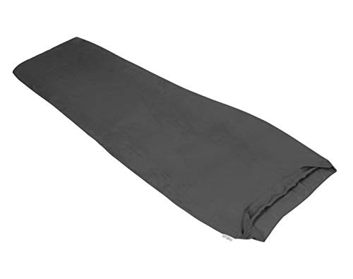 RAB Ascent Sleeping Bag Liner Lightweight Thermal Sheet for Travel and Camping - Slate - Cotton
