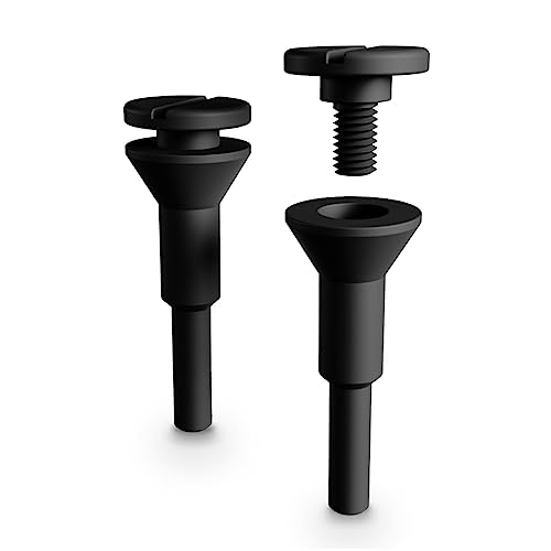 Rotary Thread RTM7 Mandrel - Essential for Die Grinder Accessories & Cut-Off Wheels, 3/8' Arbor Hole & 1/4' Stem, Ideal for Holding Die Grinder Bits - Durable Metalworking Tool (2)