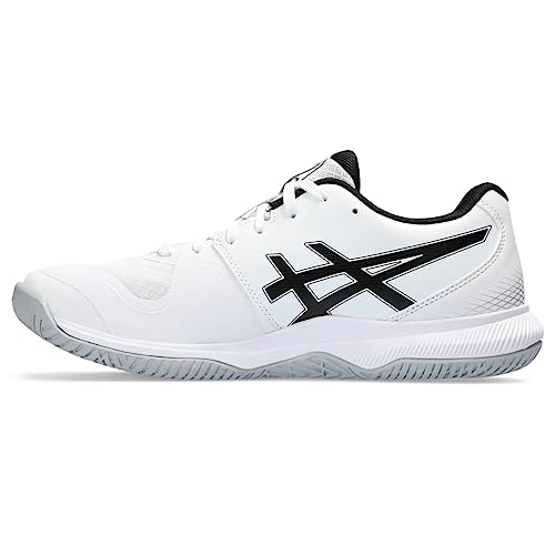 ASICS Men's Gel-Tactic 12 Shoes, 9, White/Black