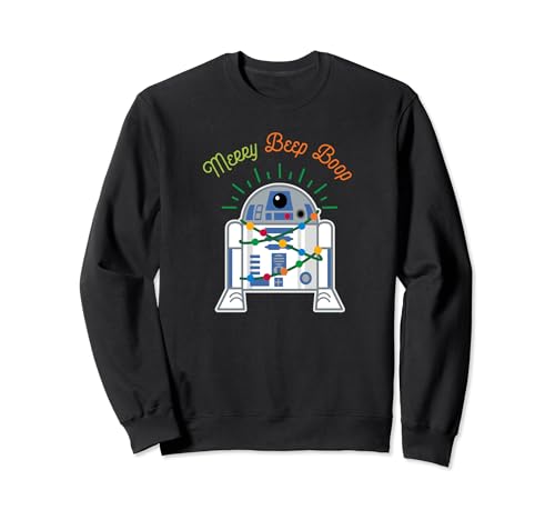 Star Wars R2-D2 Droid Cute Christmas Holiday Merry Beep Boop Sweatshirt