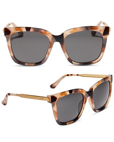 DIFF oversized lightweight square sunglasses for women, Hailey