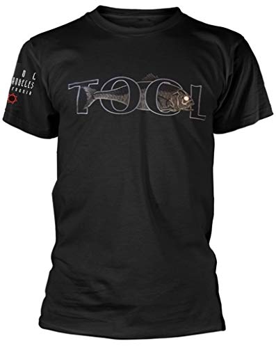Tool 'Fish' (Black) T-Shirt (Large)