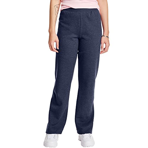 Hanes Women's Petite-Length Middle Rise Sweatpants - Small - Hanes Navy Heather