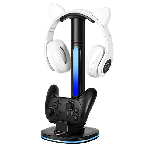 for Switch Handle and Earphone Dock Controller Charging Station Dual USB Charger for Switch Pro Gamepad Charging Dock Joystick Charger