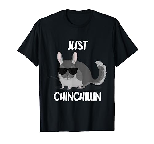 Funny Cute Chinchilla Mom Gifts for Small Pet Chinchillin' T-Shirt