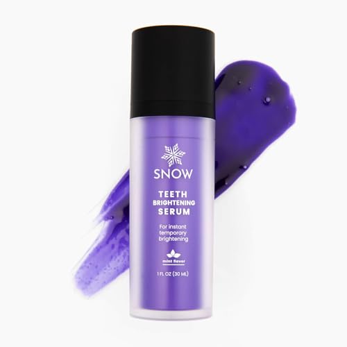 SNOW Teeth Brightening Purple Serum | Gentle & Enamel Safe Instant Brightening for Brighter Smile | Dental Care, Hygiene, & Tooth Care | Bright Smile for Events & Daily Confidence | 2 Month Supply