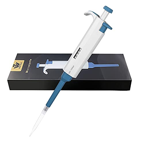 West Tune 100-1000μL Micropipette High-Accurate Pipettor Adjustable Variable Volume Single-Channel Pipette for Laboratory