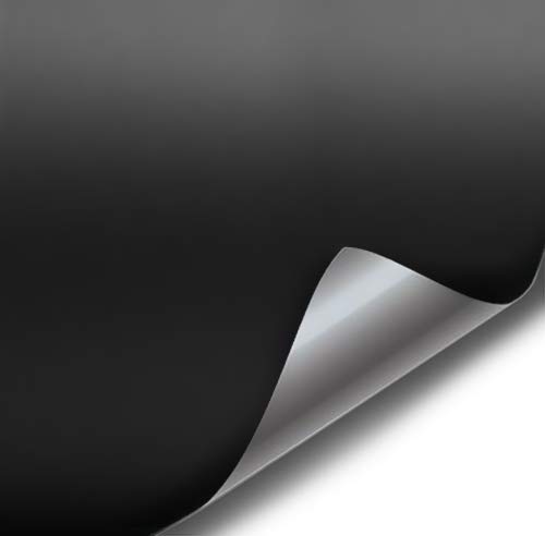 VViViD Matte Black Vinyl Wrap Adhesive Film Air Release Decal Sheet (12' x 60')