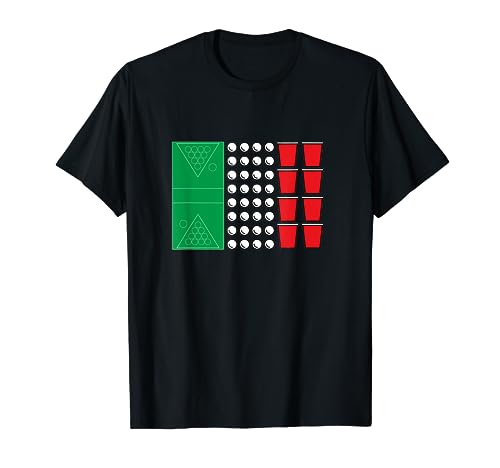 Beer Pong Italy Flag Italian Beerpong Italia T-Shirt