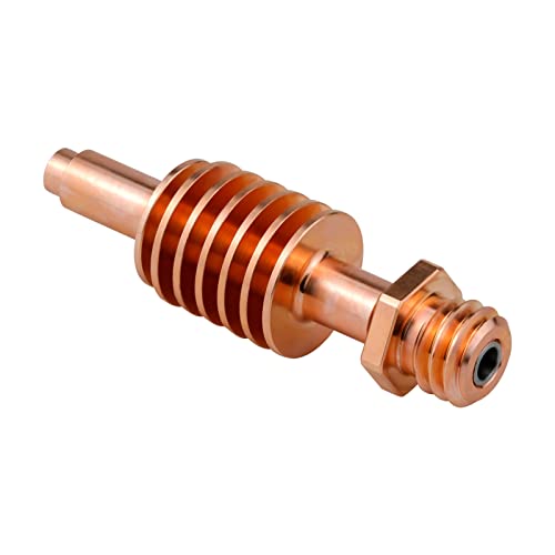 Upgrade Dragon Hotend V2 Heatbreak Core Titanium Copper Standard Flow Feeding Tube Repair Parts High Temperature Compatible with Voron Prusa MK3 3D Printer Phaetus Dragon New SF V2.0 (SF heatbreak)